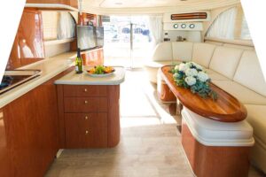 Sea Ray 52 a 14m (46ft) Luxury Yacht Charter from Blue Lagoon Charters